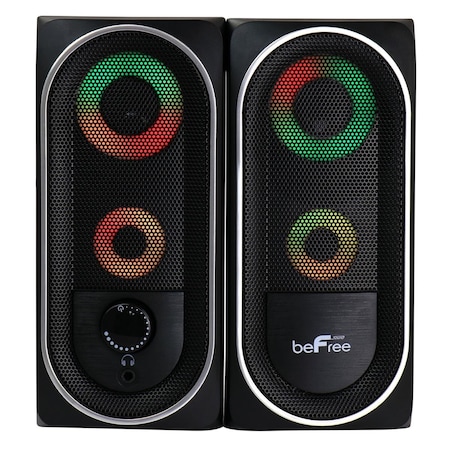 Cb Distributing 2.0 Computer Gaming Speakers with LED RGB Lights ST3591231